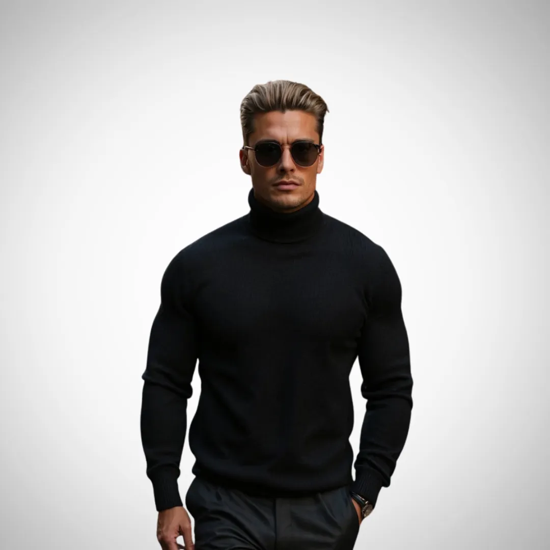 Joachim Men's Cotton Turtleneck